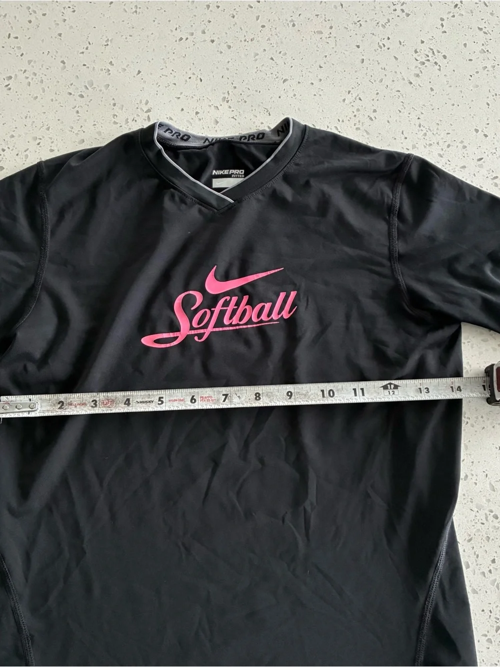 000 - NIKE FIT SOFTBALL ATHLETIC SOFTBALL LOGO SHIRT